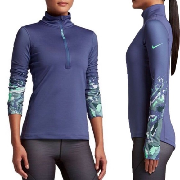 Nike Tops - NIKE PRO HYPERWARM Running Jacket Top Long Sleeve
